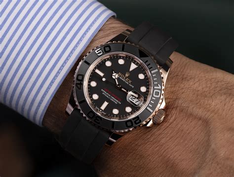 rolex yacht-master rose gold review